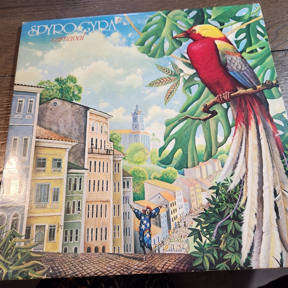 Vintage Spyro Gyra Carnaval Black Vinyl LP 1980